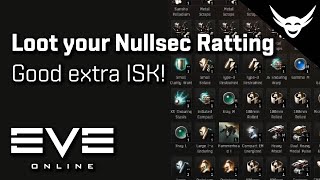 EVE Online  Salvaging amp Looting for ISK [upl. by Razid]