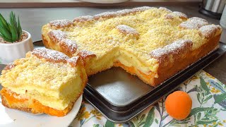 Haben Sie Aprikosen Machen Sie diesen leckeren und saftigen Kuchen Das beste Rezept 👍 [upl. by Ulrick]