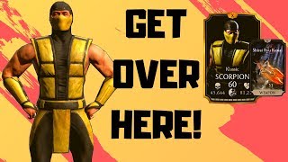 MK Mobile Klassic Scorpion Review GET OVER HERE [upl. by Iras40]