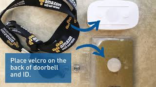 Use Velcro for your SadoTech Doorbell [upl. by Dorthea]