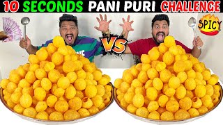 10 SECONDS GOLGAPPA EATING CHALLENGE😱 PANI PURI Golgappa FINISHED in 10 SECONDS🔥 Ep726 [upl. by Sidonnie]