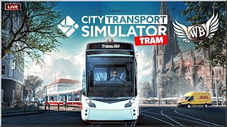 LIVE  City Transport Simulator Tram  2 quotProgresquot [upl. by Mignon]