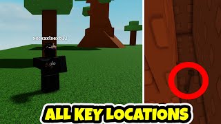 ALL KEY LOCATIONS IN ABILITY WARS  ROBLOX [upl. by Ylrebmek]