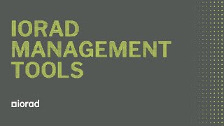 iorad Management Tools Webinar [upl. by Columbine153]