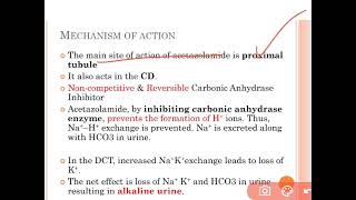 Acetazolamide in Glaucoma [upl. by Mabelle]