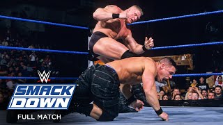 FULL MATCH  Brock Lesnar vs John Cena SmackDown Feb 13 2003 [upl. by Sutelc]