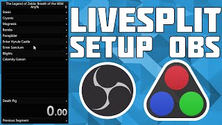 Add a SpeedRun Timer to OBS Live Split Setup and Install Tutorial [upl. by Luise874]