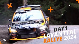 ÖRM Lavanttal Rallye 2024  Day 1 [upl. by Lasko]