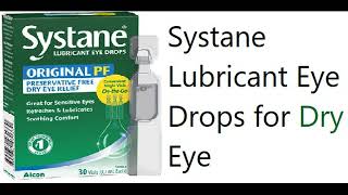 Systane Lubricant Eye Drops for Dry Eye [upl. by Minoru270]