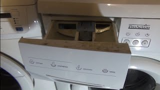 How To Tip 65  Remove and clean Detergent drawer on BushPro Action Washing Machine [upl. by Boj453]