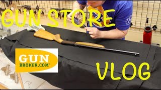 Gun Store Vlog 4 Gunbroker [upl. by Galvan]