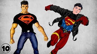 Top 10 Superboy Surprising Facts [upl. by Amehsat228]