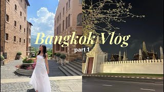 Bangkok Vlog Part 1  Khao Yai Toscana Valley Blossom Bloom Coffee Shop Hopping Dinner Cruise [upl. by Prudi139]