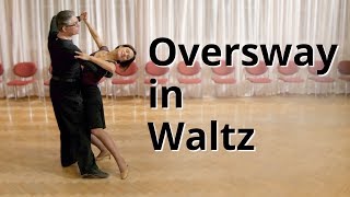 Line Figures  Oversway in Waltz  Basic Routine [upl. by Eimat]