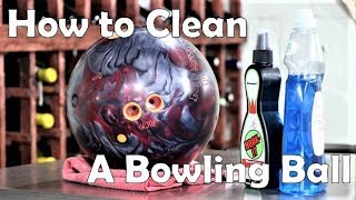 How to Clean a Bowling Ball [upl. by Adnirolc]