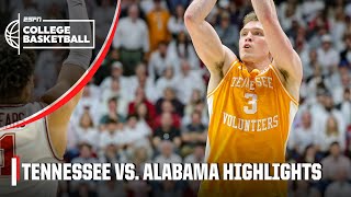 Tennessee Volunteers vs Alabama Crimson Tide  Full Game Highlights  ESPN College Basketball [upl. by Sochor]