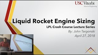 Rocket Engine Sizing [upl. by Laleb206]