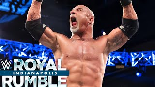 WWE 1 February 2025 Goldberg Return and Win 30 Mens Royal Rumble match Highlights HD [upl. by Aila802]