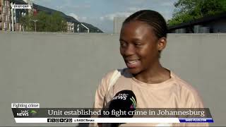 Fighting Crime  Unit established to fight crime in Johannesburg [upl. by Colson790]