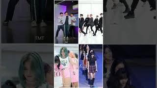 Who is best dance 🔥  TMT BTS Momoland Blackpink dance ytshorts bts tmt momoland blackpink [upl. by Aer]