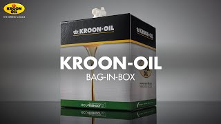 KroonOil BaginBox sustainable comfortable more efficient and less waste Sounds ideal right [upl. by Idelle878]