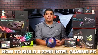 How To Build A Z390 Intel 9th Gen RGB Gaming PC From Start To Finish [upl. by Ordnael]