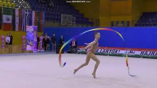 Uliana Travkina Ribbon Gracia Cup 2020 [upl. by Harman]