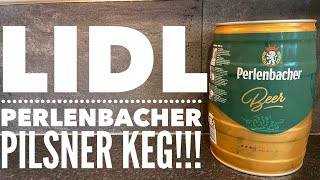 Lidl Perlenbacher Pilsner 5L Mini Keg Review [upl. by Carolus]