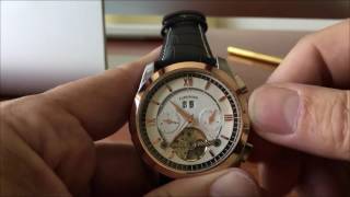 FORSINING Tourbillon MENS WATCH review [upl. by Ruthie]