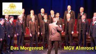 Das Morgenrot Live  MGV Almrose Radenthein  Canta al mar 2016 [upl. by Ziana]