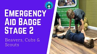 Beavers Cubs amp Scouts Stage 2 Emergency Aid Badge [upl. by Anayad]