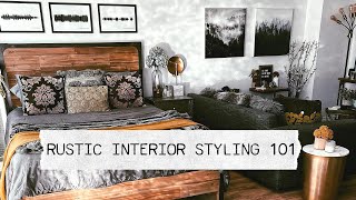 Rustic Interior Style 101 How to Get the Rustic Look in Your Apartment [upl. by Gnohc]