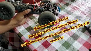 Deerc or Hilton 9205e upgrade to brushless Rc car [upl. by Audrey]