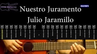 Nuestro Juramento  Julio Jaramillo Karaoke Tono Original [upl. by Anazus]