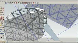 Geodesic Dome Framing Plan Tutorial 6 Construction [upl. by Dolly]