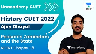 Peasants Zamindars and the State  NCERT Ch 8  History  Last Mile to CUET 2022  Ajay Dhayal [upl. by Ayanat]