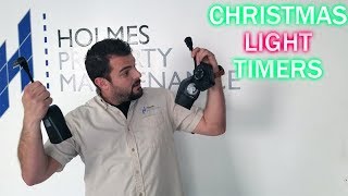 How to work a Christmas Light Timer [upl. by Dimo923]