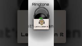 RINGTONELetsListenIt [upl. by Idnyl]