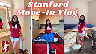 STANFORD MOVEIN VLOG Sophomore Year 2022 [upl. by Sindee468]