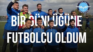 BİR GÜNLÜĞÜNE FUTBOLCU OLDUM [upl. by Madlin]