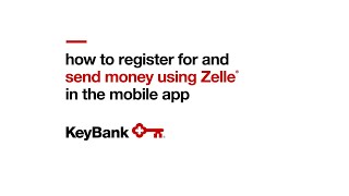 How To Register For amp Send Money Using Zelle® In The Mobile App [upl. by Livesay]