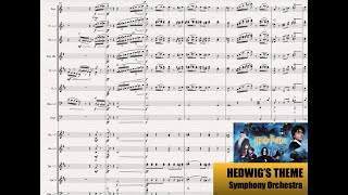 Hedwigs Theme Full Orchestral Score [upl. by Merkley]