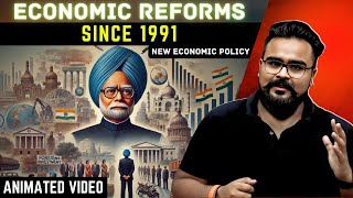 ECONOMIC REFORMS since 1991 class 12 ONE SHOT  chapter 3  Gaurav Jain [upl. by Neom]