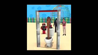 SKIBIDI TOILET VS CAMERAMANshortsnaughty5kidsviralmonsterschoolminecraft skibiditoilet [upl. by Noryk]