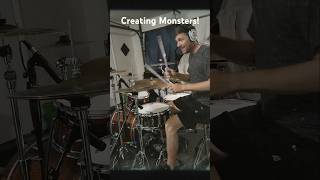 Creating Monsters by Set It Off drums drumcover drumming drummerface [upl. by Pas]