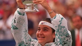 Arantxa Sanchez Vicario vs Steffi Graf 1994 US Open Final Highlights [upl. by Suolekcin]