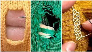 How To KNIT HOLES  KNITTING FOR BEGINNERS  6 [upl. by Elenaj]