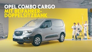 Opel Combo Cargo mit Beifahrerdoppelsitzbank [upl. by Sonahpets469]