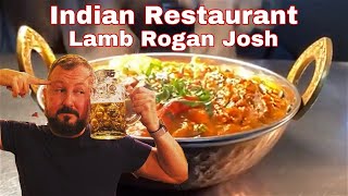 Indian Restaurant  Tender Lamb Rogan Josh  Als Kitchen [upl. by Amorete]