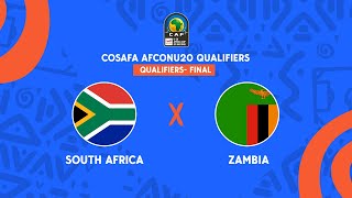 South Africa vs Zambia COSAFA AFCONU20 Qualifiers Final [upl. by Nosyt774]